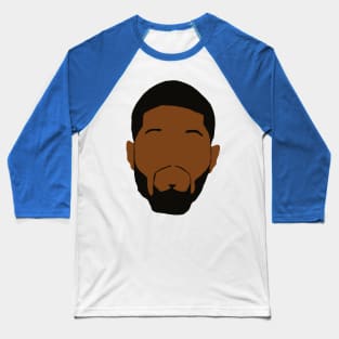 Paul George Face Art Baseball T-Shirt